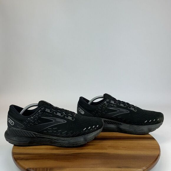 Mens Brooks Glycerin CTS 20 Black Athletic Running Shoe Sneakers Size 11.5 D GUC - Picture 1 of 9